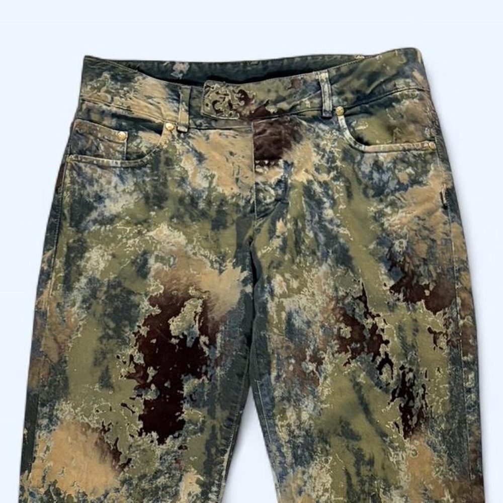 Rare Vintage Jean Paul Gaultier JPG Camo Jeans - Picture 5 of 7